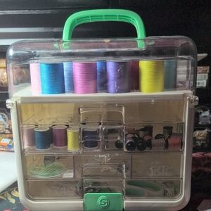 Multi-Color Thread Organizer Box